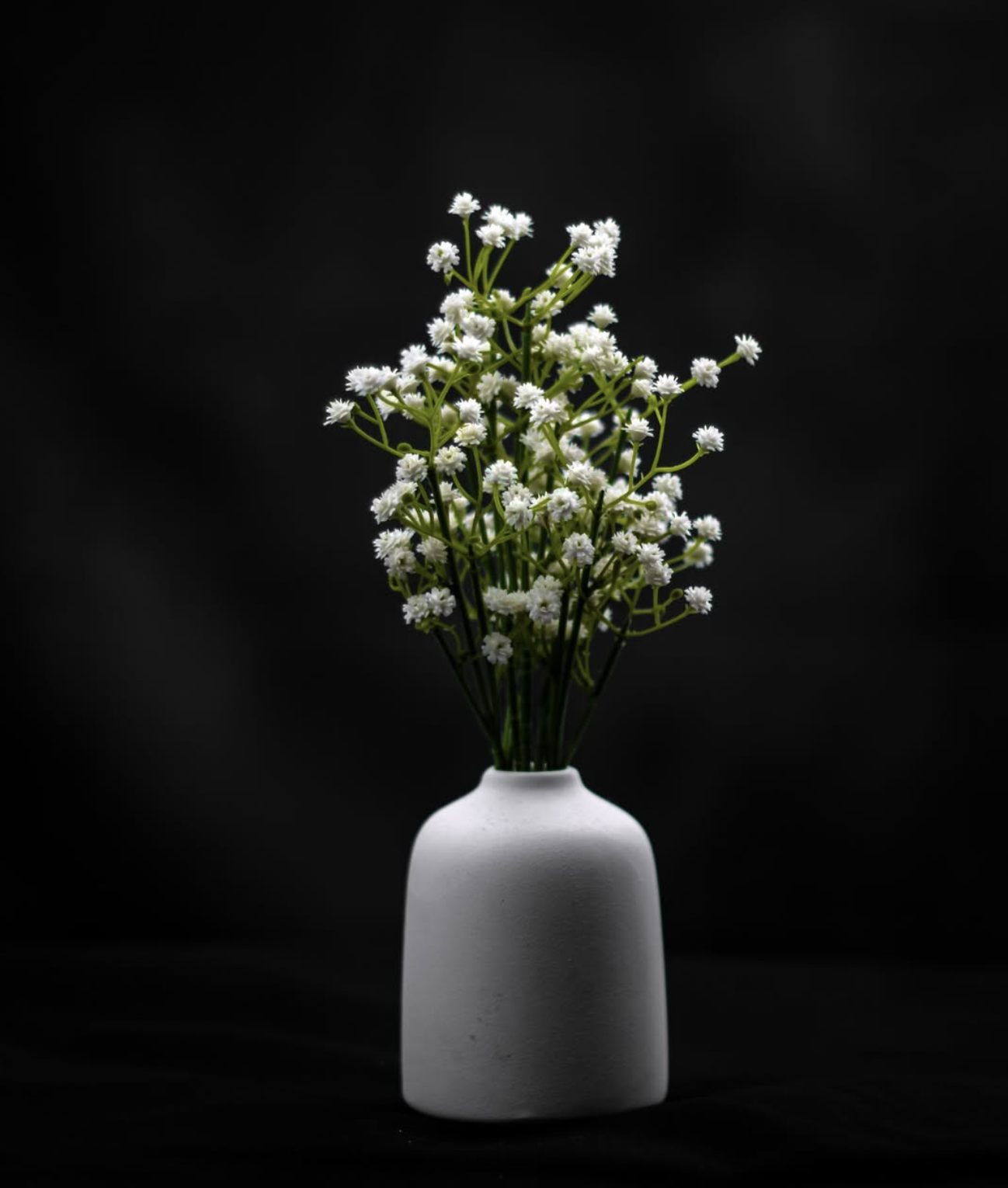 Flower vase still life by B. Square